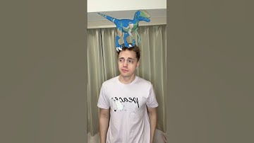 Het heeft echt de vorm van een dinosaurus 💀