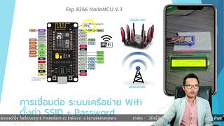 EP#8 เขียนโปรแกรมตั้งค่า ESP8266 WiFi เชื่อมต่อเครือข่าย Internet screenshot 4