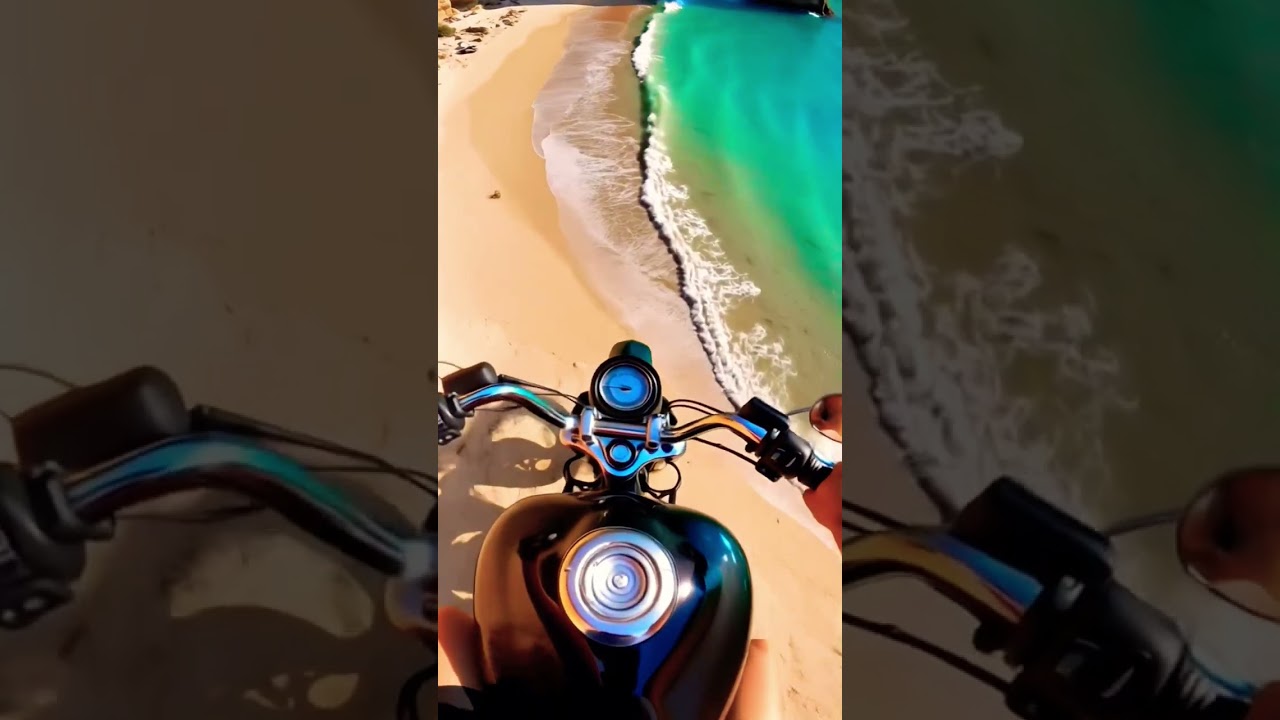 Create Viral motorcycle pov video with AI