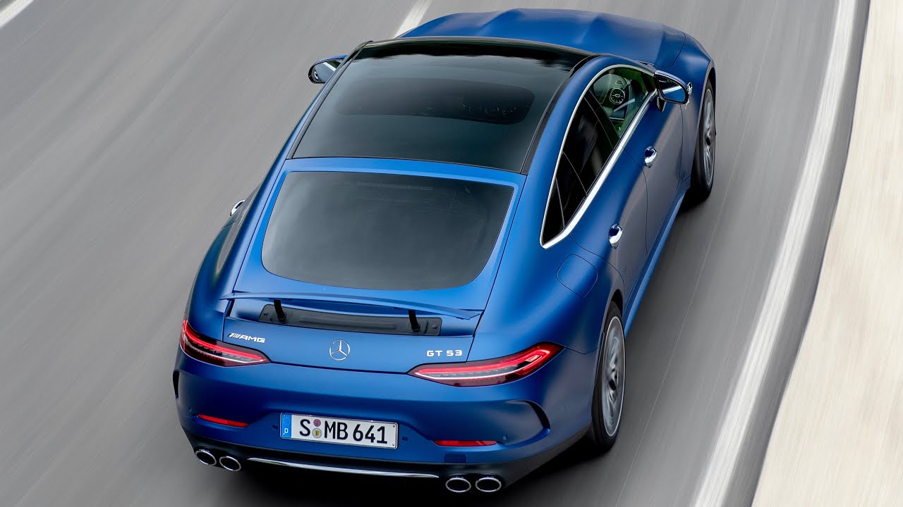 Mercedes Amg Gt 53 4 Door Coupe 22 Facelift Exhaust Sound Driving Youtube