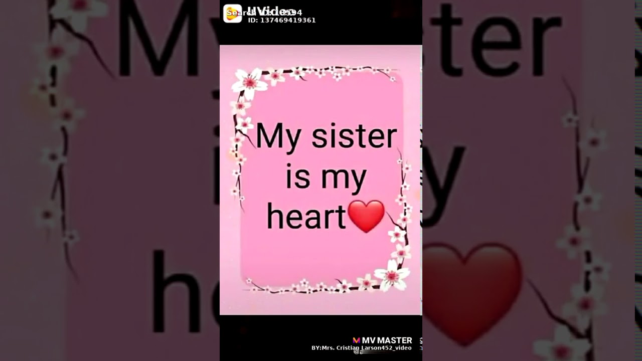 My Sister Is My Second Mom Video YouTube my-sister-is-my-second-mom-video-youtube