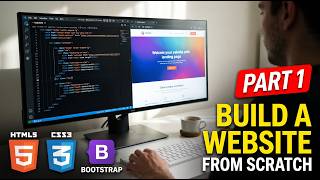 Build a Responsive Website with HTML, CSS & Bootstrap | Part 1