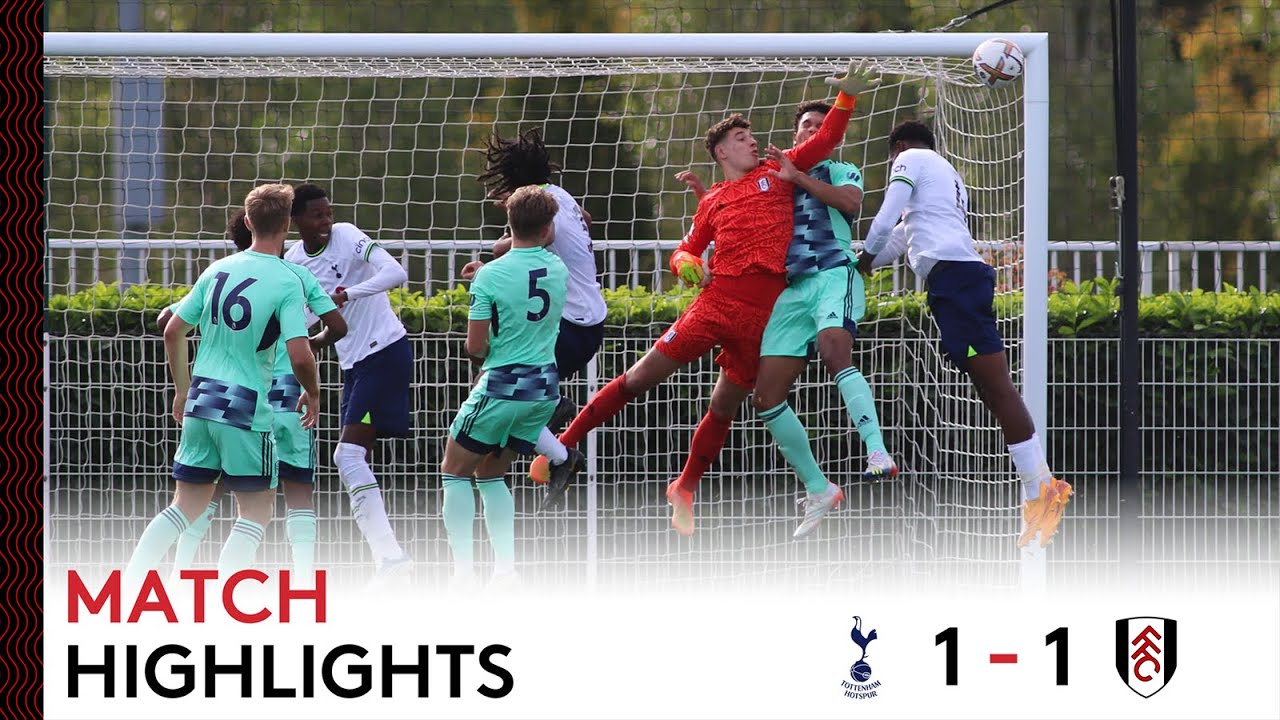Tottenham Hotspur U21 11 Fulham U21 Premier League 2 Highlights