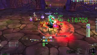 Decluttered healing UI for wotlk.