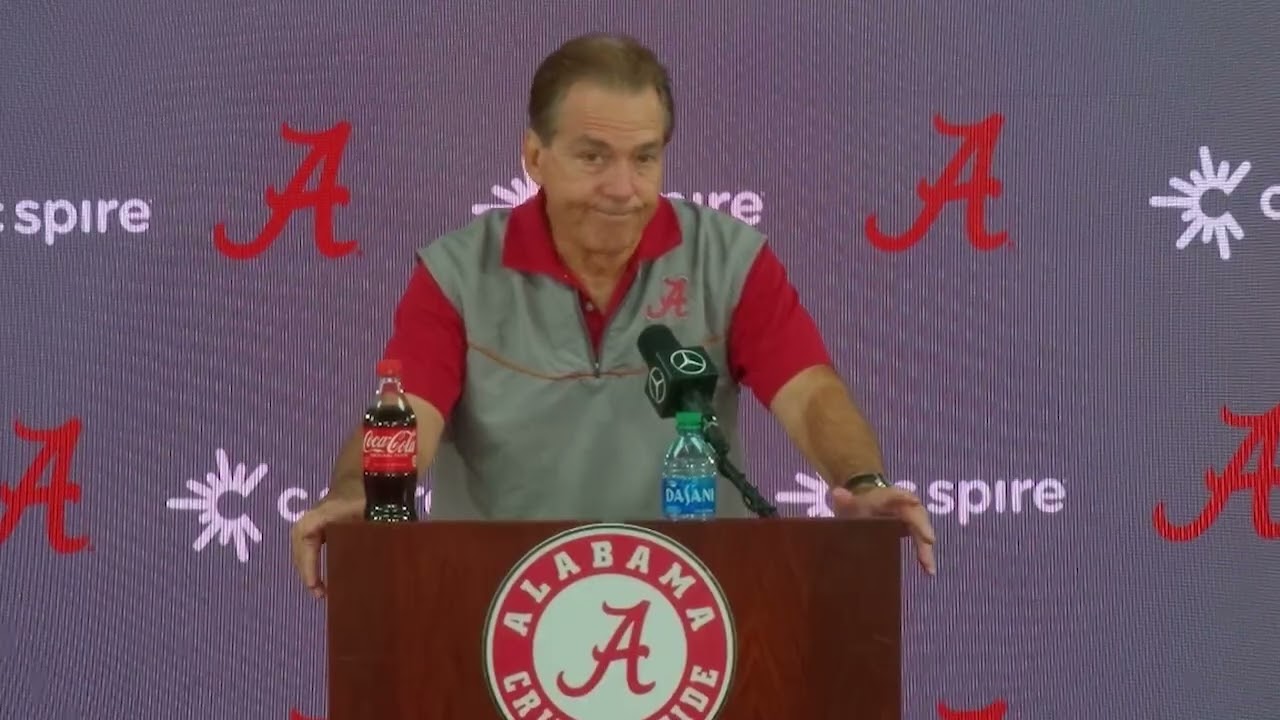 Everything Nick Saban said on Wednesday of Ole Miss game week