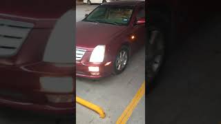 Match Highlights Cadillac STS remote start.