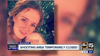 Popular shooting area temporarily closed in Buckeye