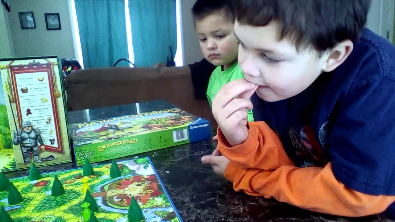 Enchanted forest by ravensburger board game