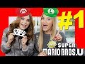 Playing Super Mario Bros U Deluxe with Ro - Part 1