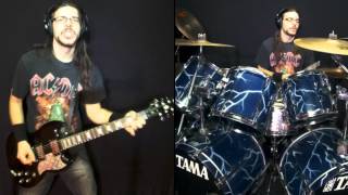 ACDC - If You Want Blood (Drums & Guitar cover) [HD]