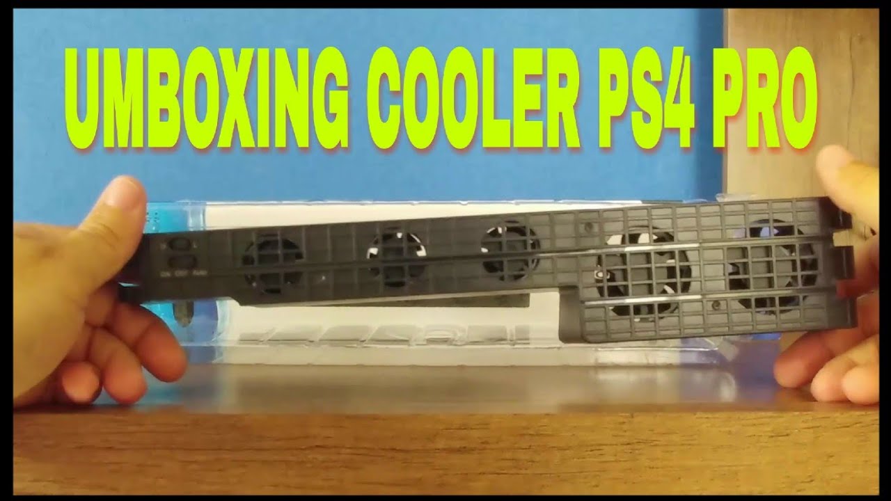 🌟UMBOXING DO COOLER PARA O PS4 PRO🌟 YouTube