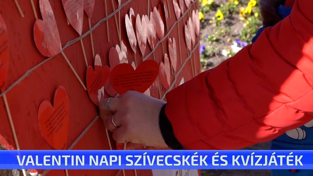 Valentin napi szívecskék és kvízjáték - YouTube
