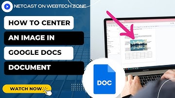 How to Center an Image in Google Docs Document