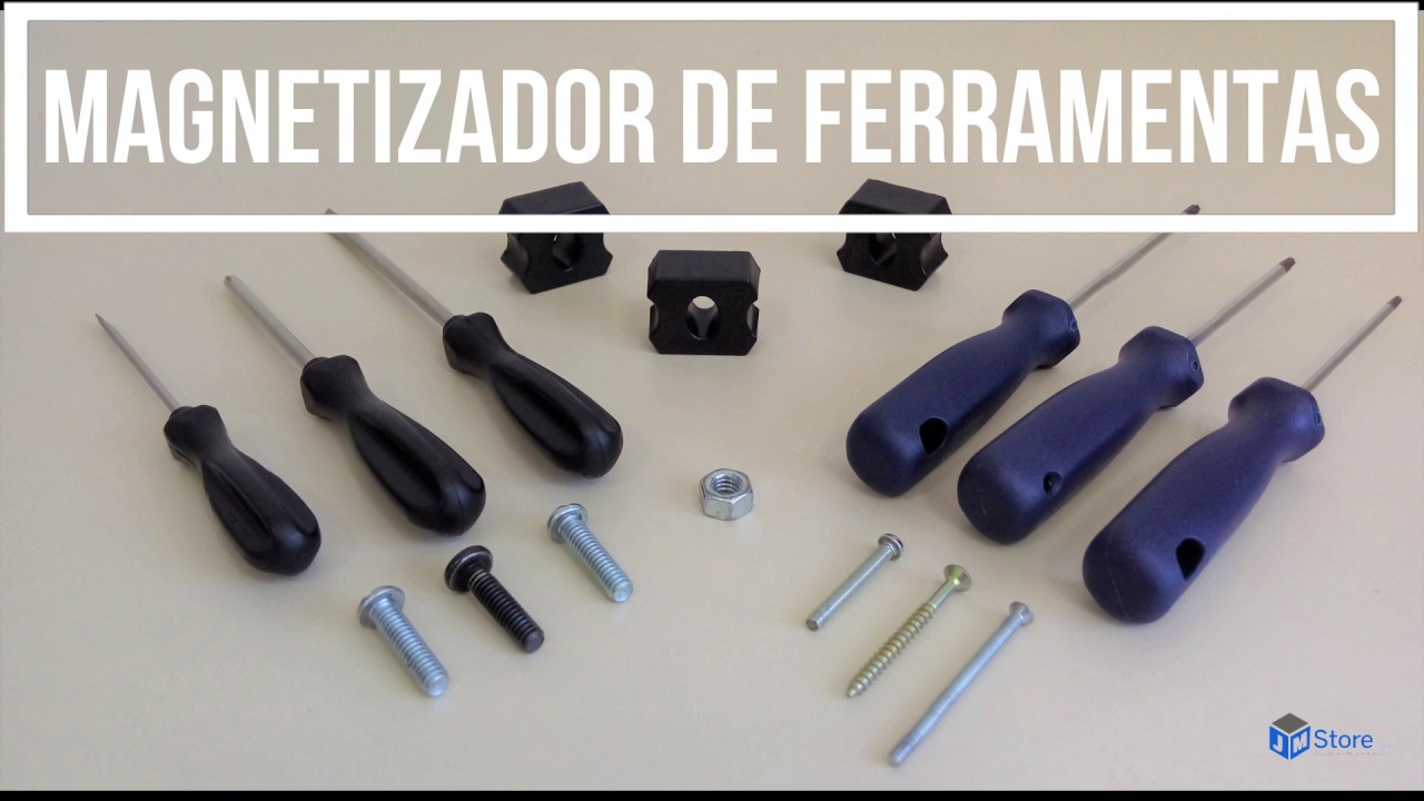 MAGNETIZADOR DE FERRAMENTAS JMSTORE - YouTube