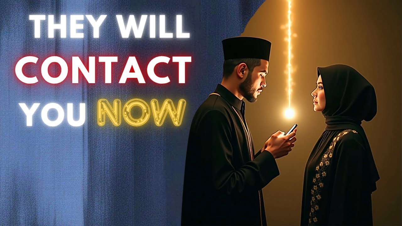 Аллах говорит вам, что ваш человек свяжется с вами и немедленно сделает первый шаг