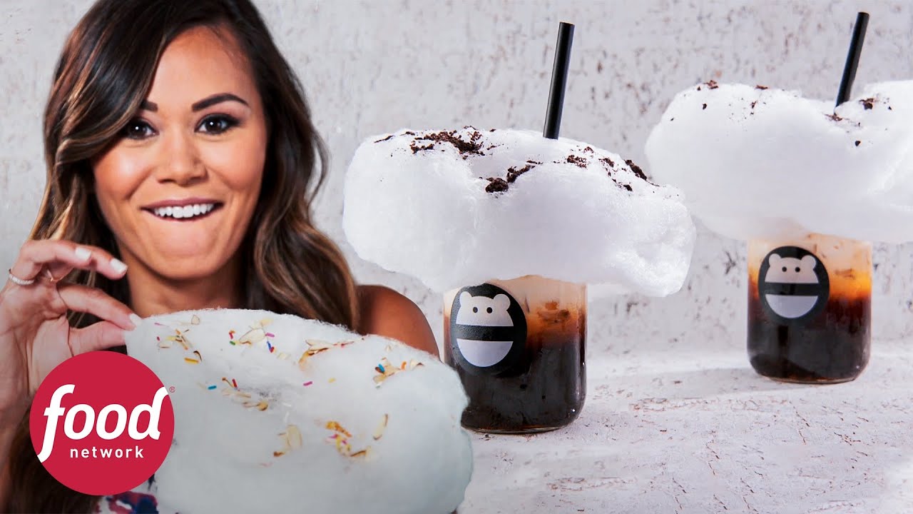 Extravagantes sorvetes em nuvem açucarada | Doces Lugares | Food Network Brasil