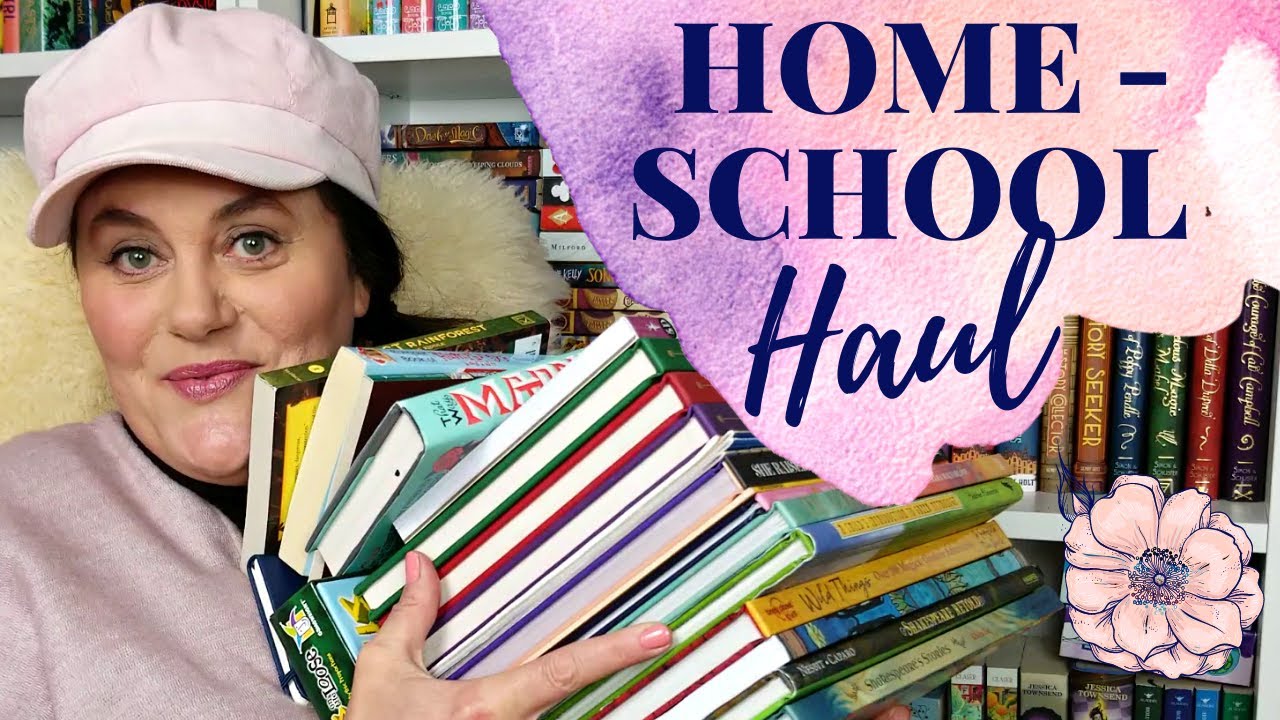 Homeschool Book Haul | Educational Book Haul for Kids - YouTube