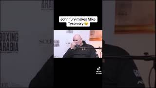 John fury makes mike tyson cry screenshot 5