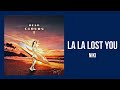 NIKI - La La Lost You (Lyrics Video)