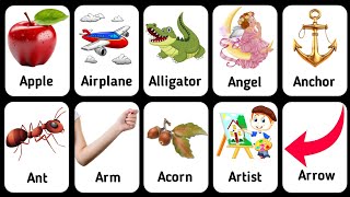 Awesome A Words: Fun English Words for Kids Starting with A | 1 to 10 of 50