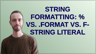 Celebrity String formatting: % vs. .format vs. f-string literal Wealth