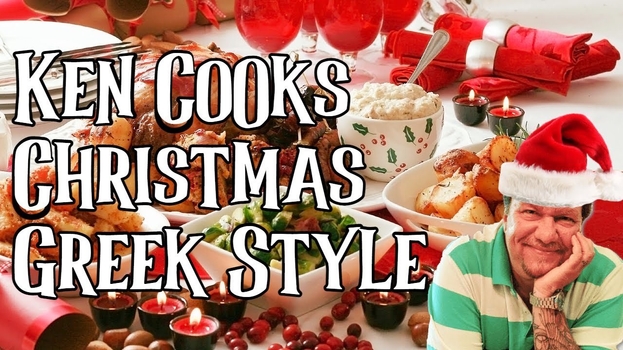 Ken Cooks Christmas Greek Style