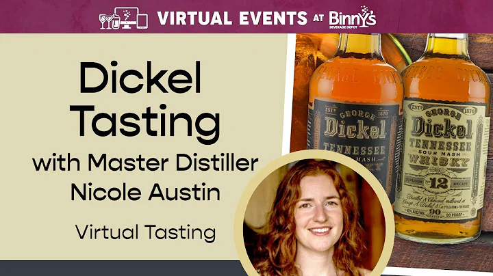 Dickel Tasting with Master Distiller Nicole Austin