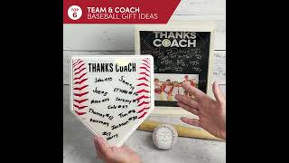 Top 6 Baseball  Team & Coach Gift Ideas  |  ChalkTalkSPORTS.com