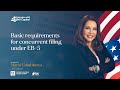 Basic requirements for concurrent filing under EB-5