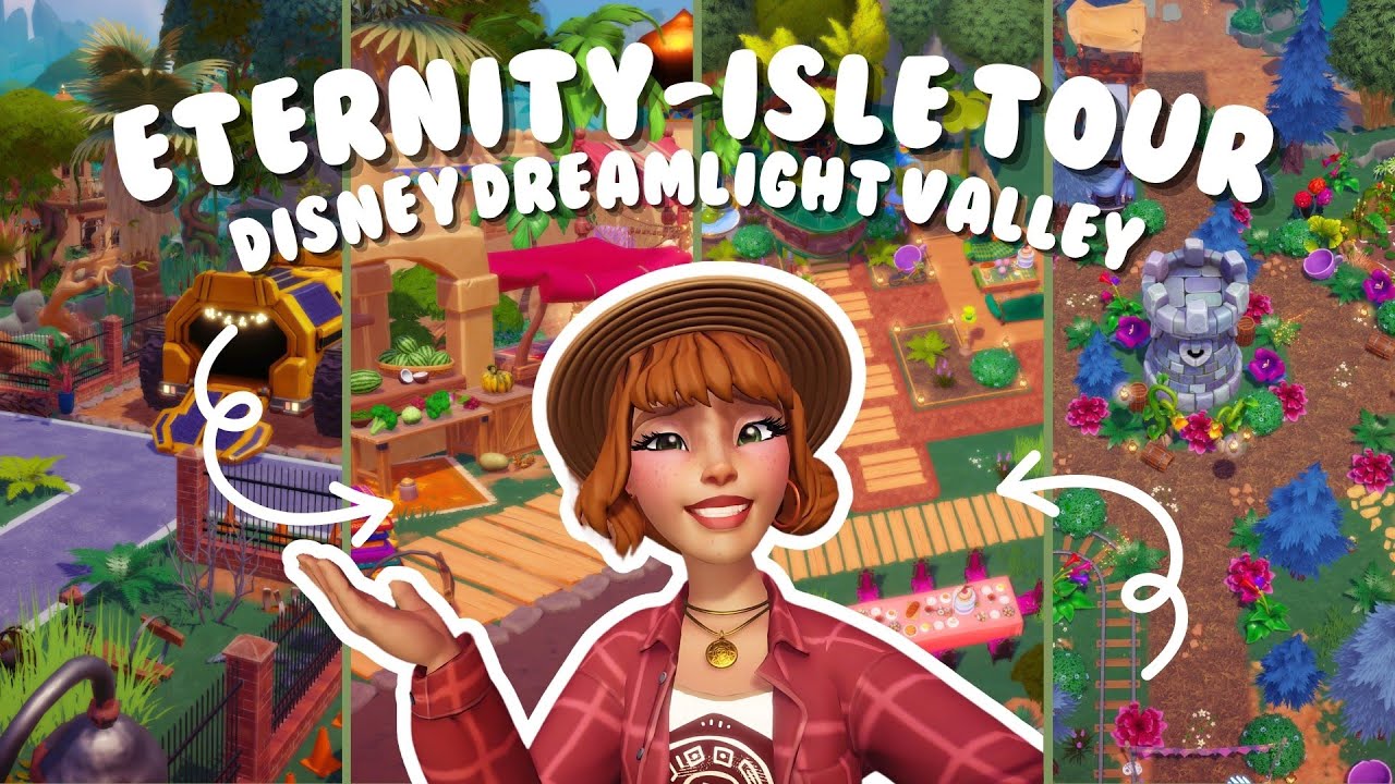 5000+ часов тура по ПОЛНОМУ ОСТРОВУ ВЕЧНОСТИ!! - Disney Dreamlight Valley