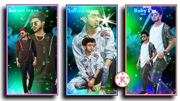 How to create double expose attitude whatsapp status video in KineMaster || whatsapp status video