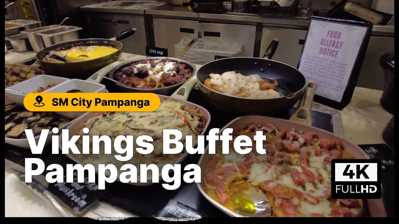 Food Tour | All-You-Can-Eat at Vikings Luxury Buffet, SM City Pampanga 🍣🍗🍰 |