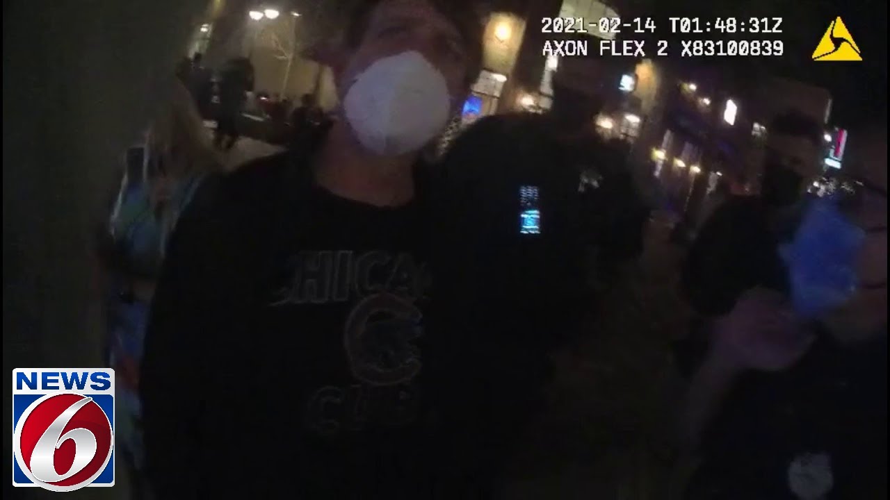 Disney Springs arrest body camera video - YouTube