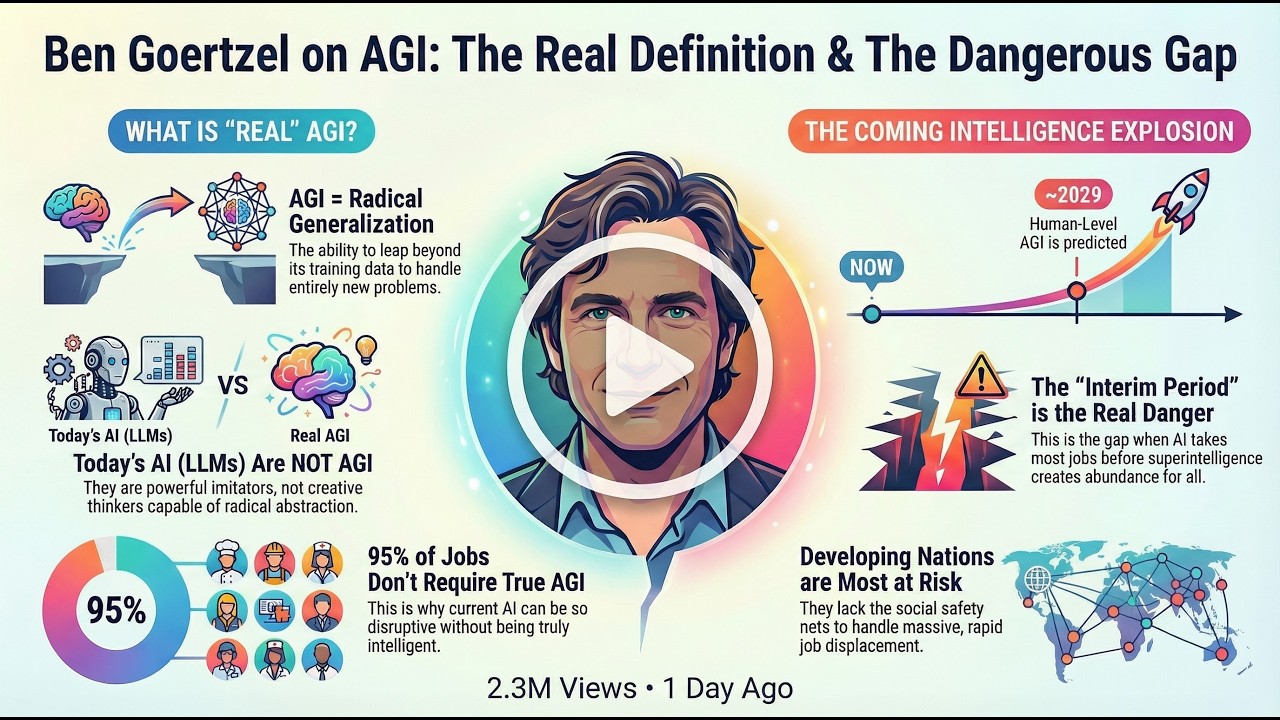 Ben Goertzel Warning: The "Interim Gap" Before AGI Saves Us (Mama Protocol Reaction)