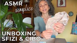 ASMR semplice UNBOXING Cibo e Sfizi