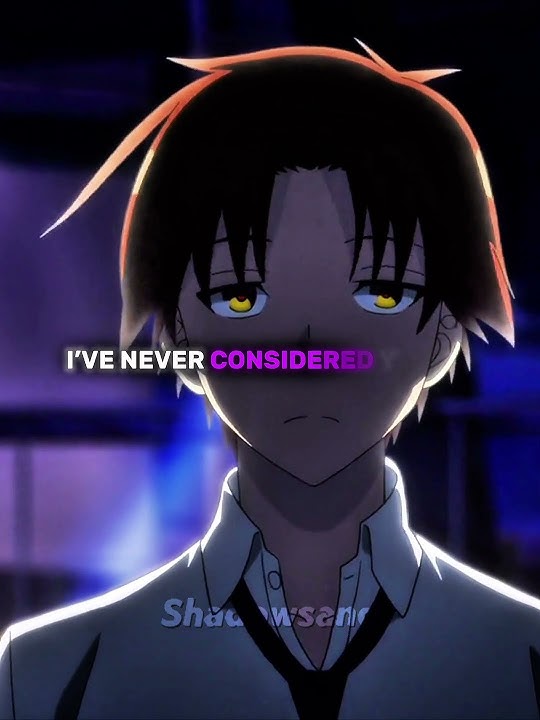 「 'I'm Going To Win'😶🐐」- Classroom of the Elite: My Ordinary Life Edit #anime #ayanokoji #horikita