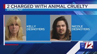 2 charged in cruelty investigation after 34 animals found in Conn. home