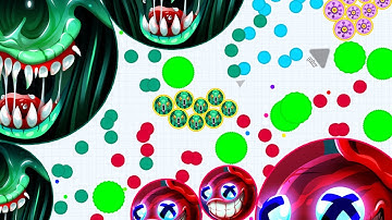 AGAR.IO MOBILE UNCUT // UNBEATABLE AFK PRO😂