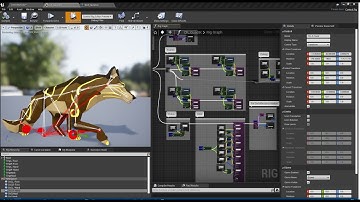Control Rig Plugin for UE4: Quarduped IK