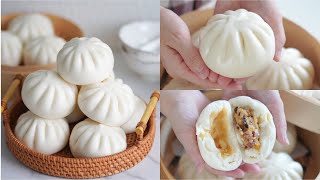 Làm sao để bánh bao ngon mà lại còn đẹp mắt/ How To Make Perfect Steamed Bao Buns At Home 4K