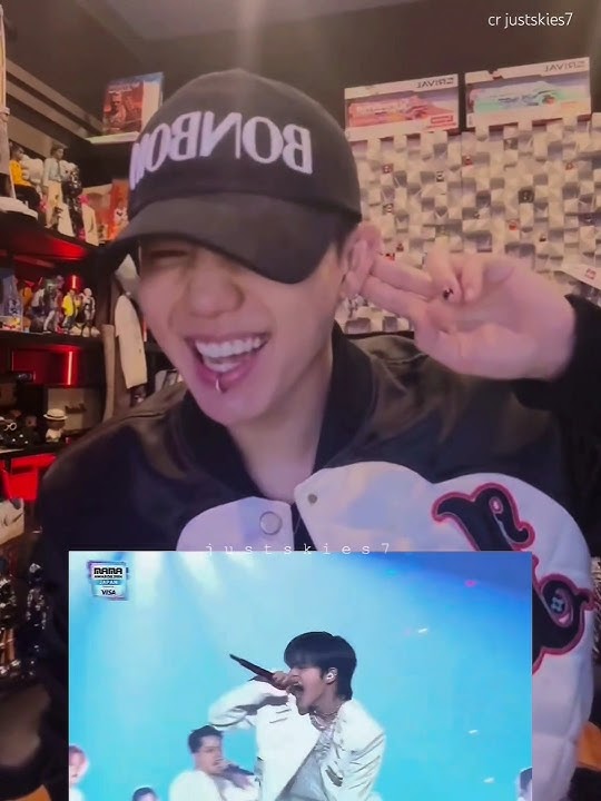 (Part 2) Choi Hyunsuk reaction to TREASURE KINGKONG at MAMA 2024 #트레저 #최현석 #kpop #shorts
