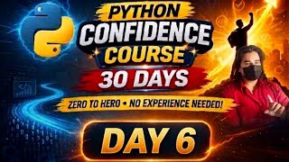 Nested if-else || day 6 of Python Confidence Course 30 days series #python 