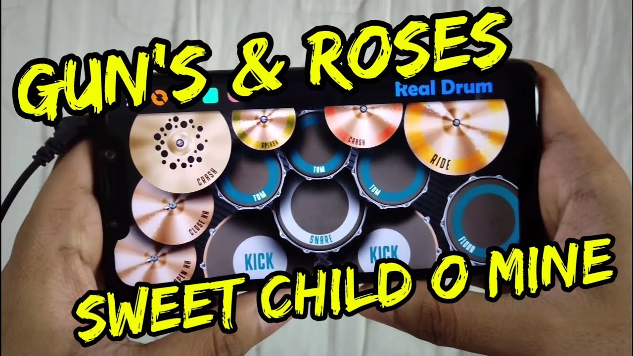 SWEET CHILD O MINE - GUN'S & ROSES (REAL DRUM) COVER