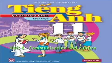 Tiếng Anh, Tiếng Anh 11 - Unit 4 - Looking Back