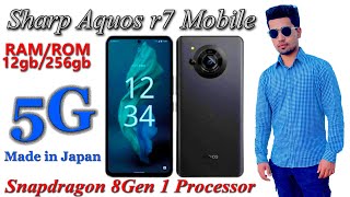 Sharp Aquos r7 japanese 5G Mobile review/complete specifications\Travel with Sufyan/