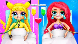 Пикачу и Ариэль ждут малышей! 32 лайфхака для ЛОЛ ОМГ