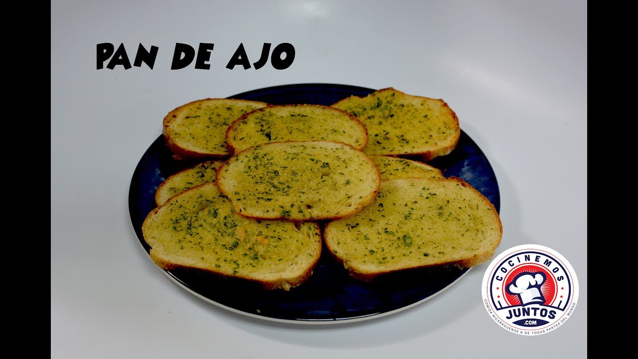 Como hacer pan al ajo