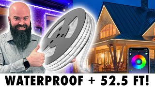 52.5 ft Waterproof Outdoor LED Kit from Novastella