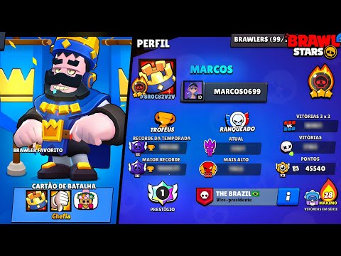 AVALIANDO A CONTA DOS INSCRITOS NO BRAWL STARS #12 - Esse aí não passa fome