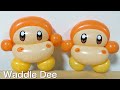 ワドルディの作り方（バルーンアート）　Waddle Dee (balloon twisting)